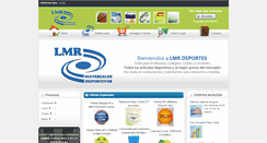 Desktop Screenshot of lmrdeportes.com